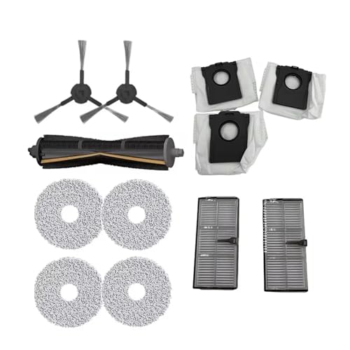 mop pads, Kompatibel mit Dreame Bot X40 Ultra Roboter-Staubsauger, Ersatzteil-Zubehör-Kit, Gummi-Haupt-/Haarschnitt-/Seitenbürste, Filter, Wischlappen,for cleaner accessory mop pads, Kompatibel mit Dreame Bot X40 Ultra Roboter-Staubsauger, Ersatzteil-Zubehör-Kit, Gummi-Haupt-/Haarschnitt-/Seitenbürste, Filter, Wischlappen,for cleaner accessory von SGYEPOCFQ