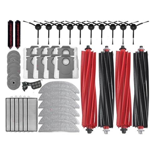 mop pads, Kompatibel mit Roborock S8 Max V Ultra G20s Roboter-Staubsauger, Zubehör, Mopp- und Tücherbeutel, Seitenbürstenfilter, austauschbare Teile,for cleaner accessory(8) von SGYEPOCFQ