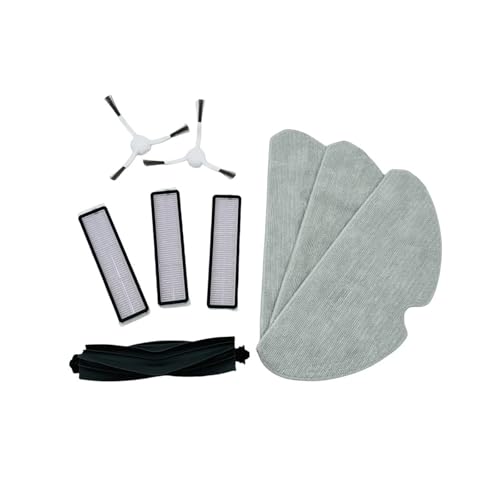 mop pads, Roboterzubehörteile, kompatibel mit Dreame Bot D10S/Pro RAK16 Roboterstaubsauger, Hauptseitenbürste, Filter, Wischlappen,for cleaner accessory mop pads, Roboterzubehörteile, kompatibel mit Dreame Bot D10S/Pro RAK16 Roboterstaubsauger, Hauptseitenbürste, Filter, Wischlappen,for cleaner accessory von SGYEPOCFQ