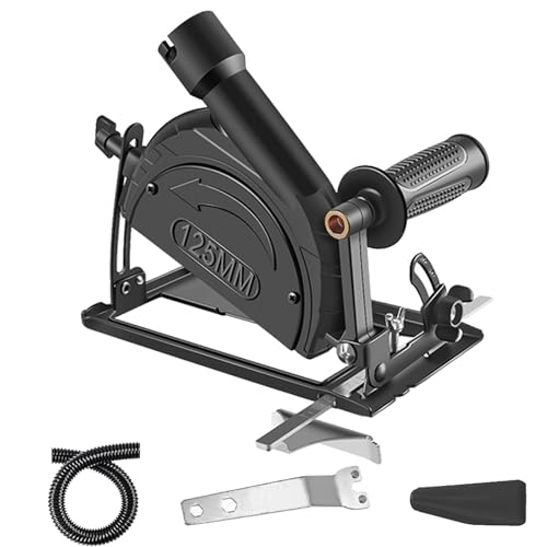 Präzise Führungsschlitten-Winkelschleifer Halterung- Set mit Trennständer für Den Winkelschleifer. 0–45° Verstellbarer Winkel, 0–40 mm Schnitttiefe von SGZQKZ
