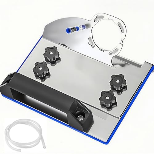 Präziser 45° Fliesenschneider für Winkelschleifer, 45 Grad Fliesenschneider, Winkelschleifer Zubehör Halterung, Winkelschleifer Ständer, Fliesen Gehrungsschneider Werkzeug, für 100-Typ Winkelschleifer von SGZQKZ