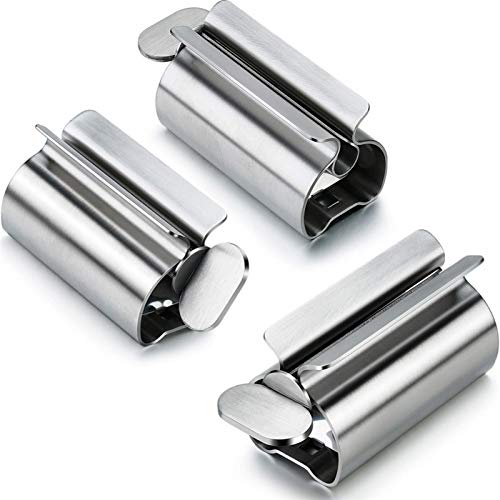 3 Stück Tubenpresse Zahnpasta-Squeezer | Zahnpastaspender Tubenpresse | Zahnpasta-Tubenpresse Set Zahnpasta-Halter Ständer für Zahnpasta-Haarfarbe Farben Kosmetik von SGerste