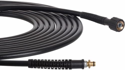 Hochdruckreiniger-Ersatzschlauch für Kärcher K-Serie, Kärcher K2, Click M22 (14 mm) weiblicher Stecker – Schnellverbinder-Verlängerung, Wasserreinigungsrohr (15 m) von SGerste