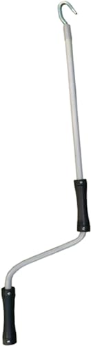 Kurbel für Markisen, stabile Handkurbel, Ausrüstung, Beschläge für Außenbereich, Terrasse, Regendach, Zubehör, schwarz, 1,5 m (schwarz, 1,2 m) von SGerste