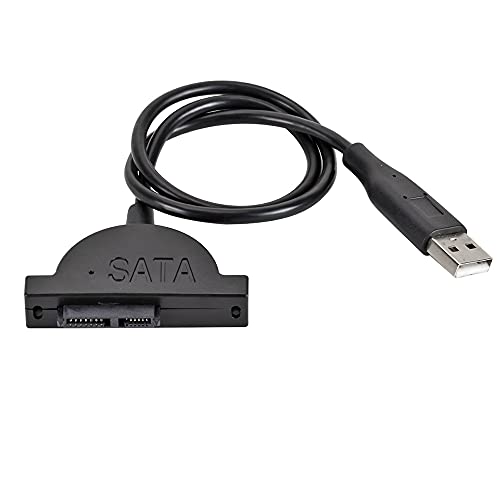 Notebook SATA optisches Laufwerk auf USB Adapterkabel USB 2.0 Festplatte Datenkabel Konverter von SGerste