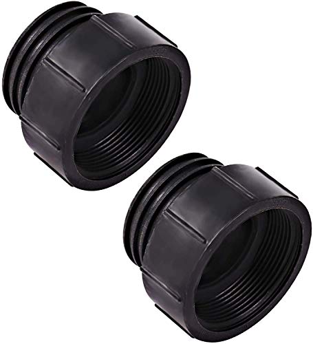 SGerste 2 STK IBC Container Adapter Feingewinde auf Grobgewinde S60x6 Garten Tank Behälter Wassertank Adapter Zubehör SGerste 2 STK IBC Container Adapter Feingewinde auf Grobgewinde S60x6 Garten Tank Behälter Wassertank Adapter Zubehör von SGerste