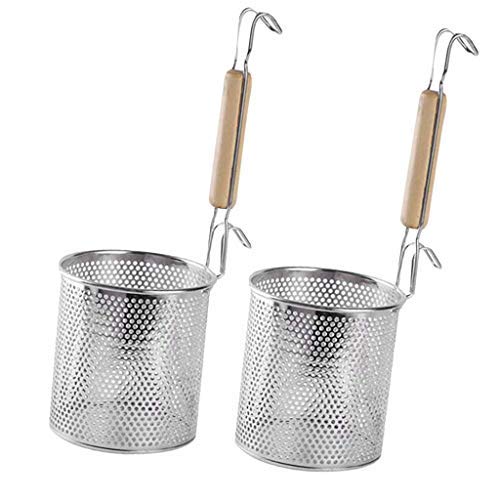 SGerste 2er Set Edelstahl Lebensmittelsieb Drahtsieb Pasta/Nudeln Skimmer AOD SGerste 2er Set Edelstahl Lebensmittelsieb Drahtsieb Pasta/Nudeln Skimmer AOD von SGerste