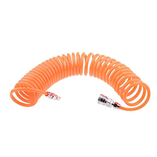 SGerste 5 x 8 mm 6/9/12 Meter Rücklaufschlauch Luftkompressor Rohr nützlich für Kompressor-Luftwerkzeuge, Orange, 6 m SGerste 5 x 8 mm 6/9/12 Meter Rücklaufschlauch Luftkompressor Rohr nützlich für Kompressor-Luftwerkzeuge, Orange, 6 m von SGerste