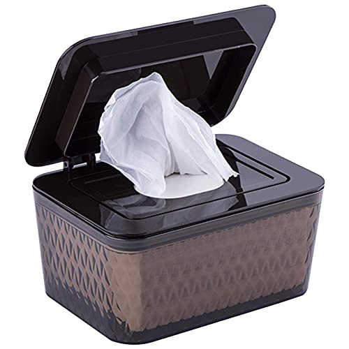 SGerste Feuchttücherbox, Toilettenpapierbox, Plastiktücherspender, Babytücherbox, Taschentuchhalter, Taschentuchbox, Serviettenbox zum Frischhalten der Handtücher von SGerste