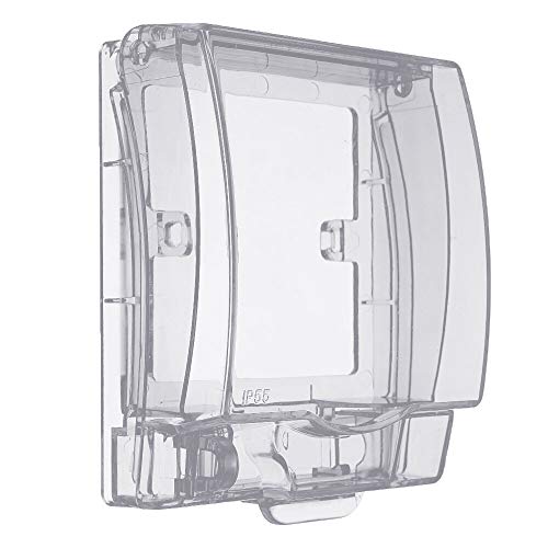 SGerste Wasserdichte Box Typ 86 IP55 Outdoor Spritzwassergeschützt Box Schalter Steckdose Anti-Schock Schutzhülle Abschließbar (#2) von SGerste