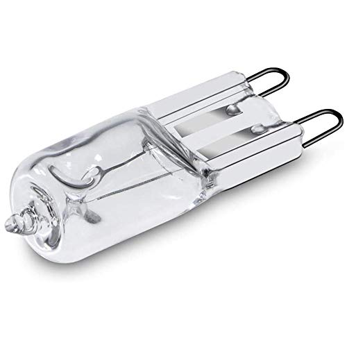 SgerSte 5 Stück Ofen Licht 40W G9 220V Hochtemperaturbeständige langlebige Halogenlampe Lampe Kühlschränke Öfen Fans von SGerste