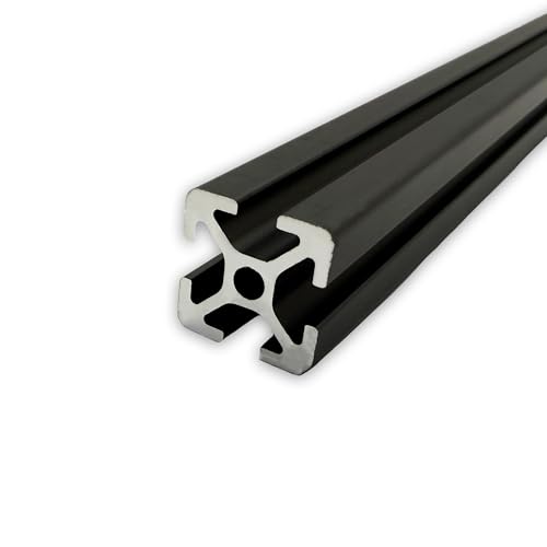 Aluprofil 20x20 mm | Nut 5 | Länge: 600 mm = 60 cm | schwarz eloxiert | Aluminium Profil | Nutenprofil | Aluprofil | Alu Profil | Leicht | Montagesystem Aluprofil 20x20 mm | Nut 5 | Länge: 600 mm = 60 cm | schwarz eloxiert | Aluminium Profil | Nutenprofil | Aluprofil | Alu Profil | Leicht | Montagesystem von SGplusMH