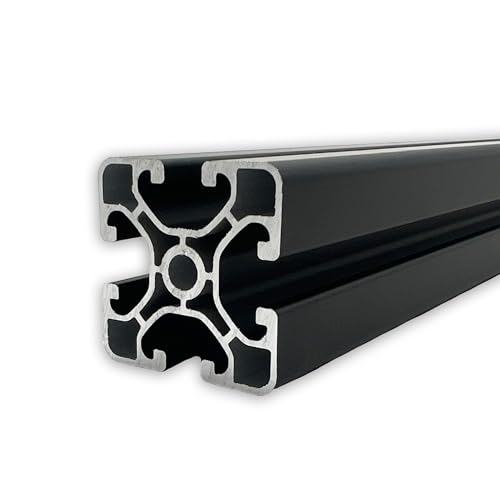 Aluprofil 40x40 mm | Nut 8 | Länge: 600 mm = 60 cm | schwarz eloxiert | Aluminium Profil | Nutenprofil | Aluprofil | Alu Profil | Leicht | Montagesystem Aluprofil 40x40 mm | Nut 8 | Länge: 600 mm = 60 cm | schwarz eloxiert | Aluminium Profil | Nutenprofil | Aluprofil | Alu Profil | Leicht | Montagesystem von SGplusMH