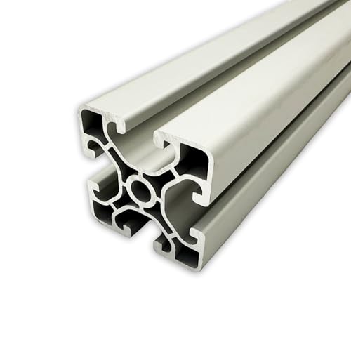 Aluprofil 40x40 mm | Nut 8 | Länge: 700 mm = 70 cm | Ultraleicht | silber eloxiert | | Aluminium Profil | Nutenprofil | Aluprofil | Alu Profil | Superleicht | Montagesystem von SGplusMH
