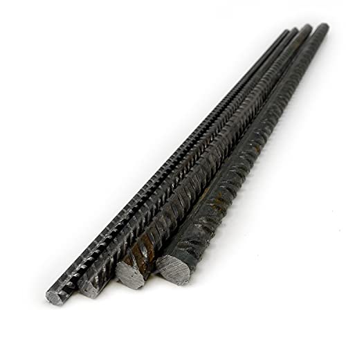 Betonstahl Ø6 mm - 28 mm (Pakete 26 m - 500 m wählbar) (Betonstahl 12 mm (26 m) (13 St. mit 2 m Länge)) von SGplusMH