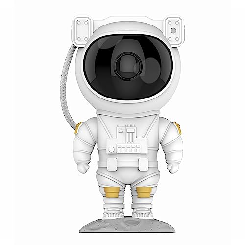 SH-RuiDu Astronaut Galaxy Projektor, Drehbarer Astronaut Galaxy Star Projektor Astronaut Weltraumnebel Projektor mit Timer Fernbedienung Schlafzimmer Dekor Ästhetik für Schlafzimmer, Geschenke, Party von SH-RuiDu