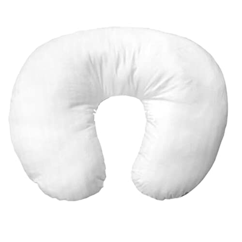 SH-RuiDu Baby Kissen Liner, 1 Pc Bright White U-förmige Baumwolle Stillkissen Schutzeinlage für Stillen Baby Stillkissen von SH-RuiDu