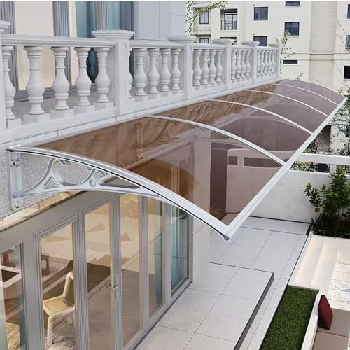 SHAARI Eingangstür-Markise Alle Einrichtungen unter einem Dach Geeignet für Hintertüren, Veranden und Fensterüberdachungen(Brass,40x120cm) von SHAARI