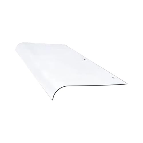 SHAARI Polycarbonat-Markisen und unsichtbare Vordächer bieten UV-Schutz und eignen Sich für Carports, Veranden und Terrassen(40cmx100cm) von SHAARI