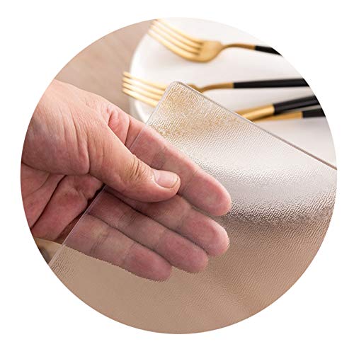 SHAARI Stuhlmatte for Harten Boden Rechteckige Fußmatten for Office Scratch Resistant Hitzebeständig Wasserdicht Bodenschutz Aus PVC-Schreibtisch (2.0mm,40 x 60 m) von SHAARI