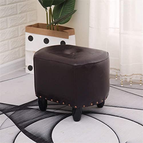 Fußhocker, Fußhocker, Fußhocker, Fußhocker aus Kunstleder, unter dem Schreibtisch im Wohnzimmer/Schlafzimmer, ergonomisches Fußheber-Design, kann verwendet werden von SHABOZ