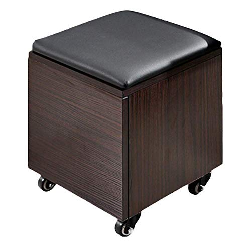Fußhocker Fußhocker Ottomane Fußhocker Fußhocker Sofa Hocker Schuhhocker Couchtisch Hocker Retro Hocker Sitz mit Riemenscheibe Dekorative für Zuhause Wohnzimmer (Color : von SHABOZ