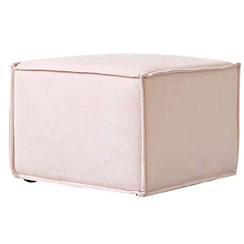 Fußstütze Fußhocker Hocker Pouf Hocker Kleine Stufe Stofffußstütze Holz Fußstütze Für Zuhause Gepolsterte Hocker Für Schuhe Ruhehocker Sitz Fußstütze Küche S von SHABOZ