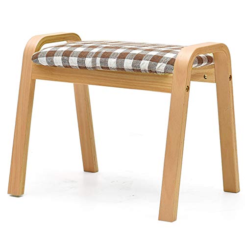 Fußstütze Fußhocker Sitzhocker Fußhocker Hocker Gepolsterter Hocker Kleine Fußstütze Fußstütze Hocker Sitz Stoff Hocker Fußstütze Dekorative Fußstütze Für Zuhause Wohnzimmer In L von SHABOZ