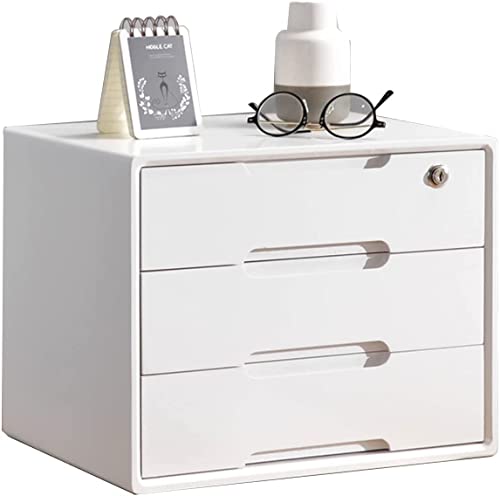 Schubladenbox für das Büro zu Hause, Aktenordner für das Heimbüro, Schubladen, Aufbewahrungsbox aus Massivholz, Schreibtisch-Organizer, Schublade von SHABOZ