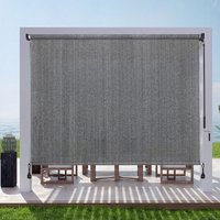 Außenrollo 180 x 240 cm aus HDPE – 90% UV-Schutz, Sonnenschutz & Windschutz, erhöhte Privatsphäre für Terrasse, Balkon & Garten Außenrollo 180 x 240 cm aus HDPE – 90% UV-Schutz, Sonnenschutz & Windschutz, erhöhte Privatsphäre für Terrasse, Balkon & Garten von SHADE&BEYOND