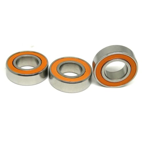 Hybrid-Keramiklager 10 Stück ABEC7 S688 2RS Lager 8 x 16 x 5 mm Edelstahl Hybrid Keramik Lager S688C SMR688 SMR688C RS 2OS Angelrollen Lager(S683C-2OS 3x7x3mm) von SHAFACIAL