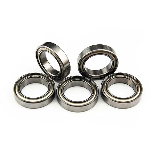 Rillenkugellager (10 STÜCK) 6803ZZ (17x26x5 mm) Metallgeschirmter PRÄZISIONSkugellagersatz 6803z von SHAFACIAL