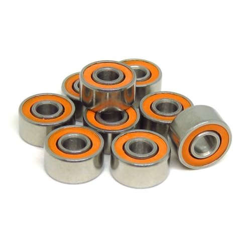 SHAFACIAL Hybrid-Keramiklager 1 Stück S693 2RS ​​3 x 8 x 4 mm ABEC7 Hybrid-Keramiklager 693 S693C SMR693 SMR693C RS 2OS Edelstahl-Keramikkugellager BNT0916(S694C-2OS 4x11x4mm) von SHAFACIAL