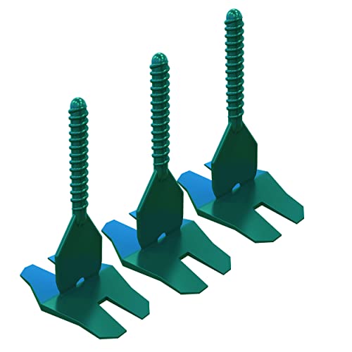 SHAFFER PRO® Fliesen Nivelliersystem I (2mm Fugenbreiten - 500 Stück - Materialdicke 3-22mm) von SHAFFER PRO