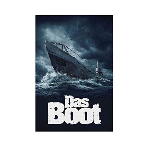 Vintage Classic Das Boot Retro Filmposter Leinwand Poster Schlafzimmer Dekor Sport Landschaft Büro Zimmer Dekor Geschenk Ungerahmt: 30 × 45 cm von SHAMAO
