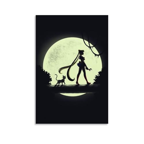 Comic Series Sailor Moon 018 Wandkunst Bilddruck Moderne Familienzimmer Dekor 08x12inch(20x30cm) von SHAMWZ