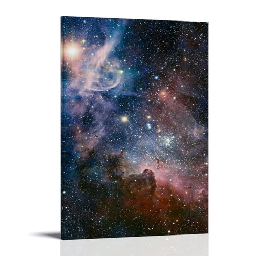 Universe Starry Sky Dream Nebula Canvas Decorative Painting Poster Dekorative Malerei Leinwand Wandkunst Wohnzimmer Poster Schlafzimmer Malerei 24x36inch(60x90cm) von SHAMWZ
