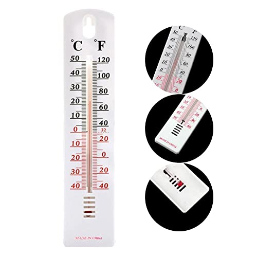 Wandhängendes Thermometer Hygrometer Temperatur,Wandmontage, Wetterthermometer,Raumtemperaturprüfer und Gartenthermometer für den Außenbereich von SHANGYU