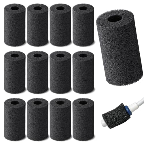 SHANKAM 12 Stück Schwämme Filter für Pool, Schwimmbad Filter Schaum Schwamm,Filterschwamm Aquarium,Schaum Pool Filter von SHANKAM