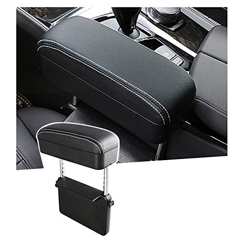 SHAOHAO mittelarmlehne universal Auto mittelarmlehne armlehne Auto Sitz Gap Organizer Armlehne Box Universal Car Armlehne Box Elbow Support mittelarmlehne universal Auto (Weiße Linie von SHAOHAO