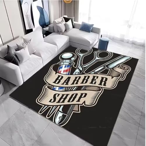 Barber Shop Vintage Schild Experte Teppich Sofa Boden Teppiche Wohndekoration Moderne Teppiche Wohnzimmer Küche Teppich 100X160Cm Barber Shop Vintage Schild Experte Teppich Sofa Boden Teppiche Wohndekoration Moderne Teppiche Wohnzimmer Küche Teppich 100X160Cm von SHAOPENGA