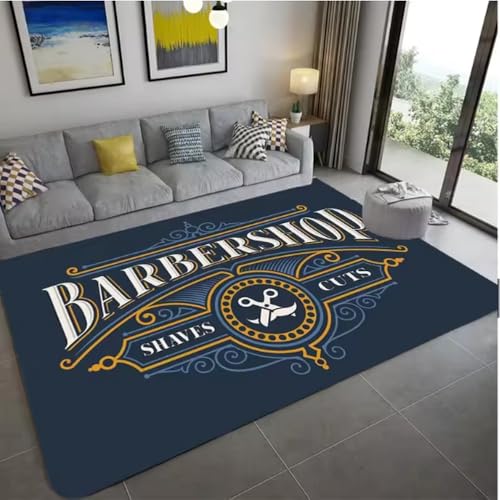 Barber Shop Vintage Schild Experte Teppich Sofa Boden Teppiche Wohndekoration Moderne Teppiche Wohnzimmer Küche Teppich 100X160Cm Barber Shop Vintage Schild Experte Teppich Sofa Boden Teppiche Wohndekoration Moderne Teppiche Wohnzimmer Küche Teppich 100X160Cm von SHAOPENGA