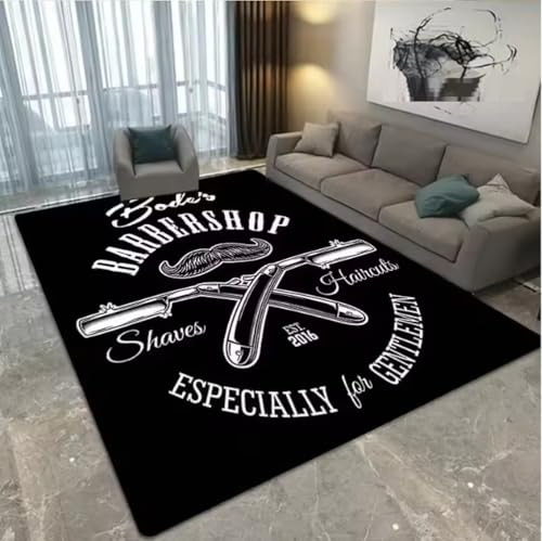 SHAOPENGA Chinesischer Drache Teppich Wohnzimmer Bodenmatte Anti-Rutsch Couchtische Sofa Bereich Decoraion Fußmatten Türteppich Für Zuhause 80X120Cm von SHAOPENGA
