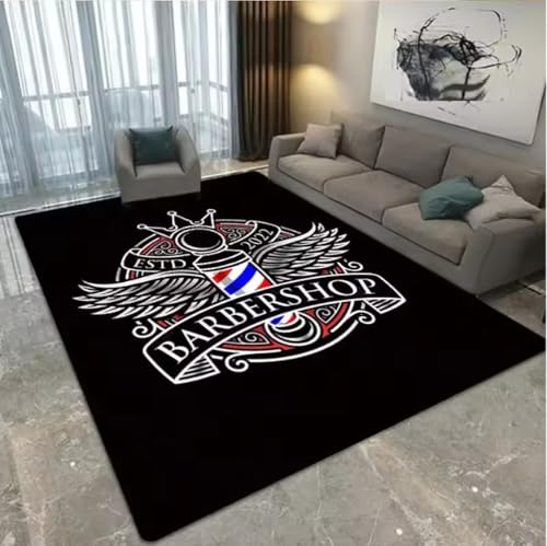 SHAOPENGA Halten Sie Sich Von Teppich Dekor Teppiche Wohnzimmer Zuhause Freizeitbereich Rutschfester Teppich Nachttisch Weiche Fußmatten Indoor Extrance Fußmatte 100X160Cm von SHAOPENGA