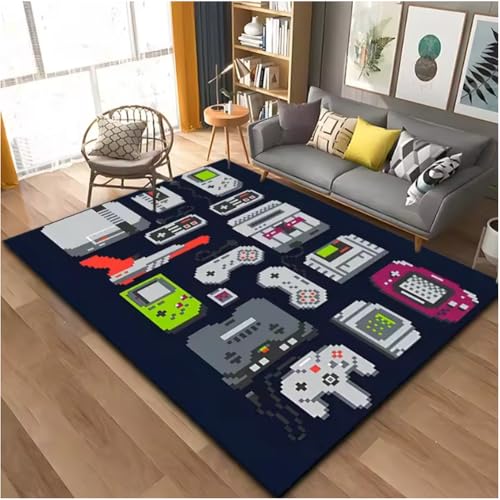 SHAOPENGA Halten Sie Sich Von Teppich Dekor Teppiche Wohnzimmer Zuhause Freizeitbereich Rutschfester Teppich Nachttisch Weiche Fußmatten Indoor Extrance Fußmatte 60X90Cm von SHAOPENGA