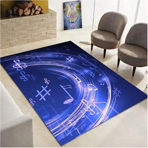 SHAOPENGA Klavier Note Musik Themenserie Teppich Wohndekoration Schlafzimmer Wohnbereich Teppich Zimmer Nachttisch rutschfeste Bodenmatte 80X150Cm SHAOPENGA Klavier Note Musik Themenserie Teppich Wohndekoration Schlafzimmer Wohnbereich Teppich Zimmer Nachttisch rutschfeste Bodenmatte 80X150Cm von SHAOPENGA