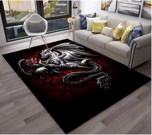 SHAOPENGA Musik Note Muster Boden Teppich Musical Teppich Rock Stil Teenager Schlafzimmer Dekor Matte Wohnzimmer Home Decor Fußmatte 100X160Cm von SHAOPENGA