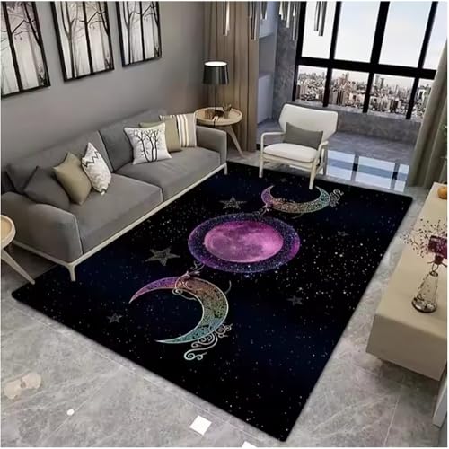 SHAOPENGA Musik Note Muster Boden Teppich Musikalisches Thema Teppich Rock Stilschlafzimmer Dekor Matte Wohnzimmer Home Decor Fußmatte 100X160Cm von SHAOPENGA