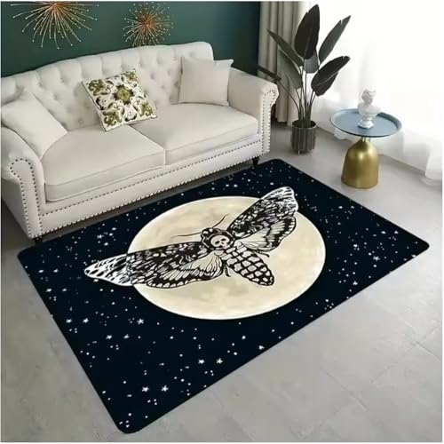 SHAOPENGA Musik Note Muster Boden Teppich Musikalisches Thema Teppich Rock Styleschlafzimmer Dekor Matte Wohnzimmer Wohnkultur Fußmatte 60X90Cm von SHAOPENGA