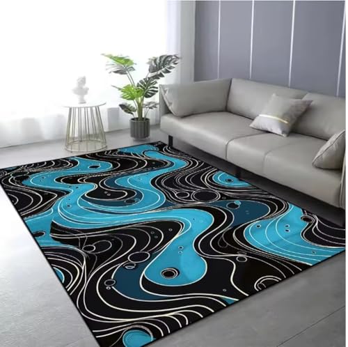 SHAOPENGA Nordischer Abstrakter Stil Teppich Wohnzimmer Nachttisch Bodenmatte Rutschfester Balkon Korridor Fußmatte Couchtisch Dekor Teppich 200X300Cm SHAOPENGA Nordischer Abstrakter Stil Teppich Wohnzimmer Nachttisch Bodenmatte Rutschfester Balkon Korridor Fußmatte Couchtisch Dekor Teppich 200X300Cm von SHAOPENGA